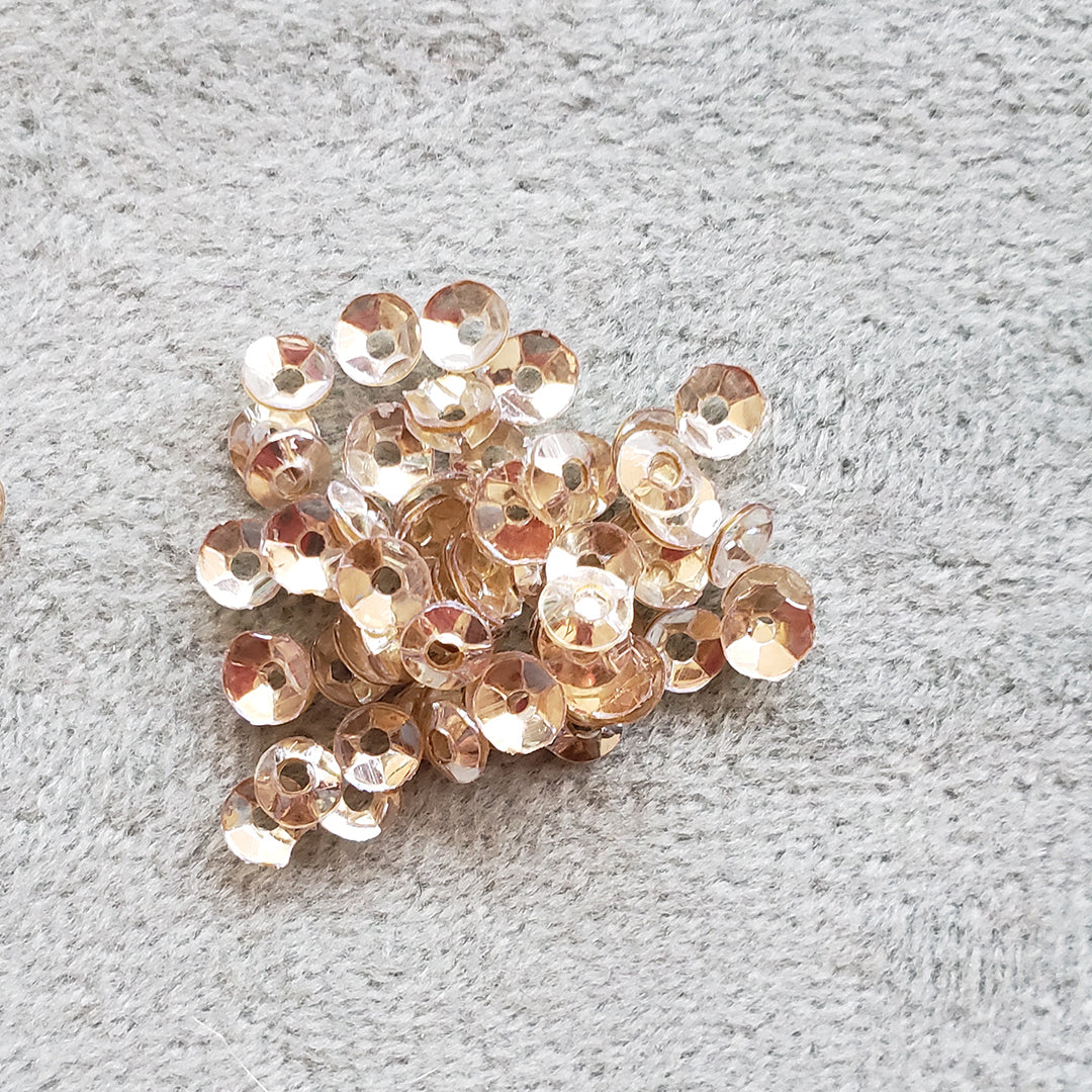 Lentejuelas de copa para bordar a mano