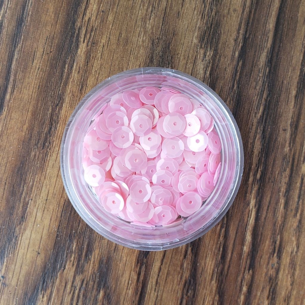 Lentejuelas de copa para bordar a mano