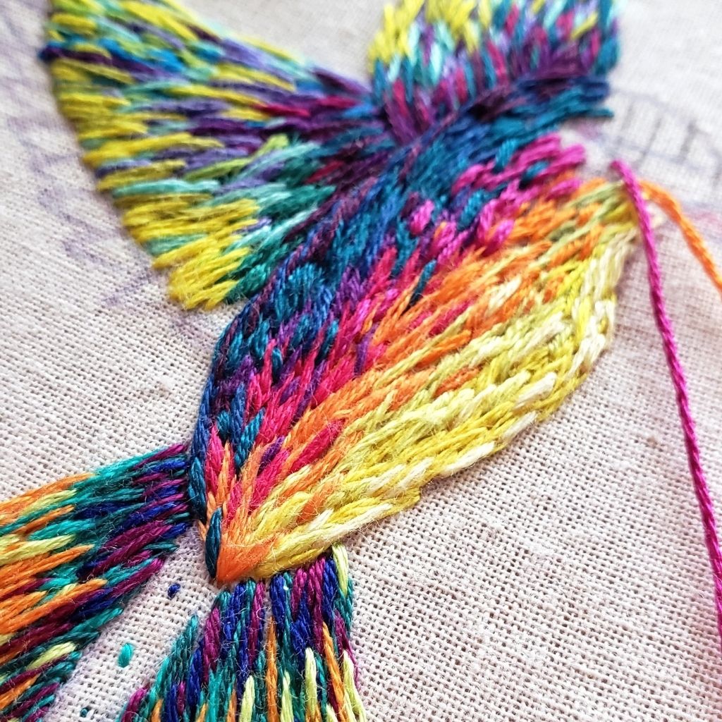 Escuela de bordado: Hilos para bordar a mano II / Embroidery
